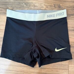 Nike Pro Women's Black Shorts